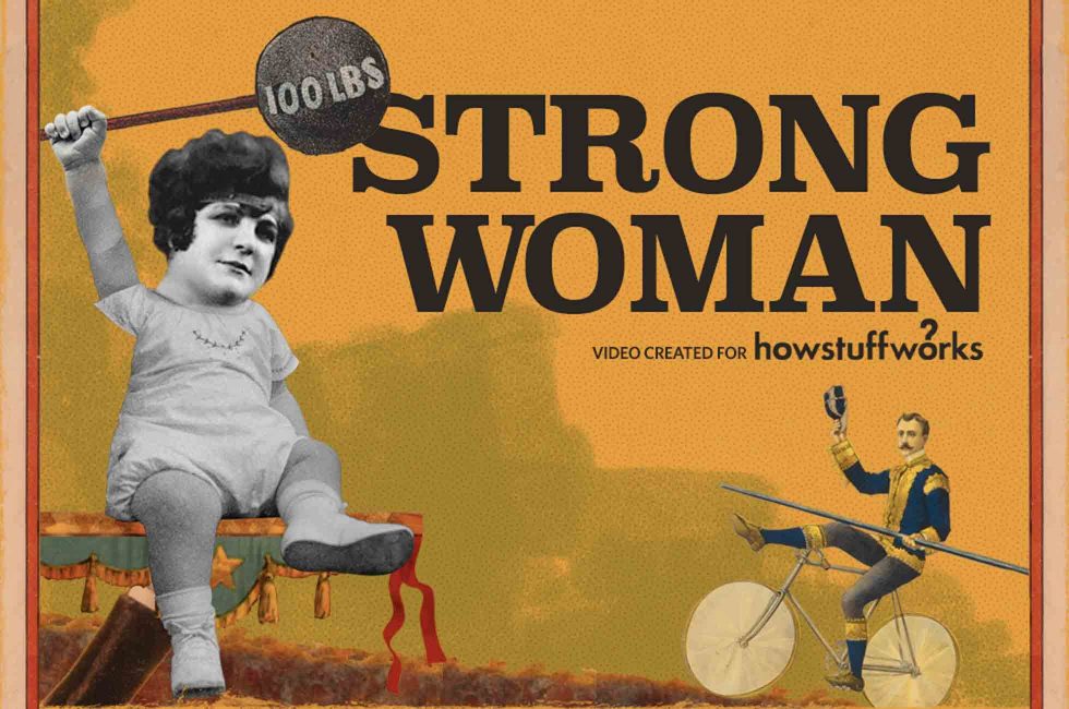 Sandwina, Strong Woman is an animation created for the How Stuff Works.