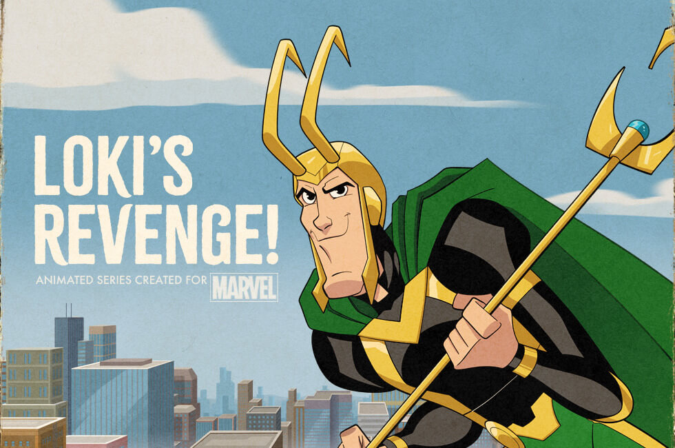 Illustration of Loki with the words Loki's Revenge